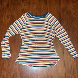 XL striped long sleeve